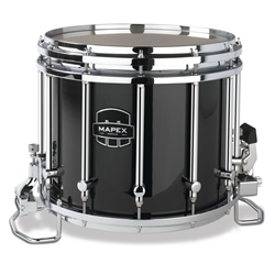 Mapex QCX1412S-DK-CC Quantum QCX1412S  XT Snare Drum 14X12  Gloss Black