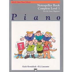 Alfred's Basic Piano Library Complete Notespeller 1