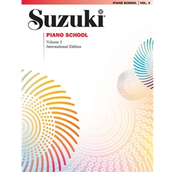 Suzuki Piano School International Edition Piano Book, Volume 3