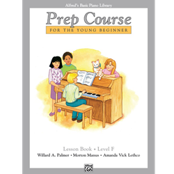 Alfred's Basic Piano Library Prep Lesson F