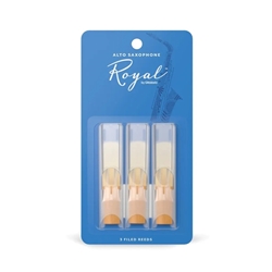 RJB0330 Rico Royal Alto Sax Reed 3 Pack Hardness 3.0