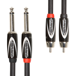 Roland, RCC-5-2R28, Dual Cable 5' 1/4-RCA