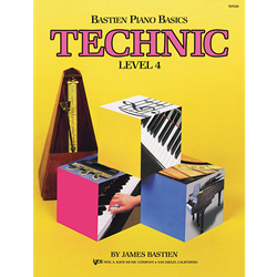 Bastien Piano Basics: Technic - Level 4