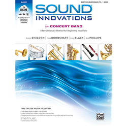 Sound Innovations for Concert Band, Baritone/Euphonium TC Book 1
