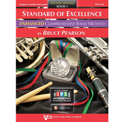 Standard of Excellence ENHANCED Book 1 - Timpani & Auxiliary Percussion