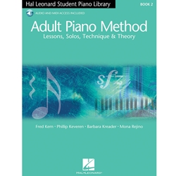 Hal Leonard Student Piano Library: Adult Piano Method: Book 2 W/CD