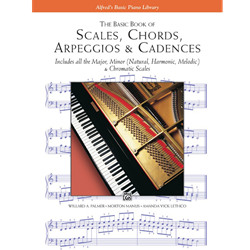 Alfred's Basic Piano Library The Basic Book of Scales, Chords, Arpeggios & Cadences