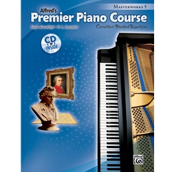 Premier Piano Course -- Masterworks 5 /CD