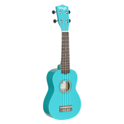 Stagg Soprano Ukulele Ocean Blue