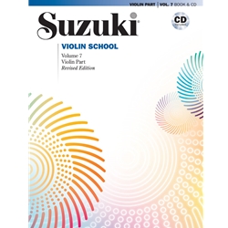 Suzuki Violin School, Volume 7 W/CD International edition