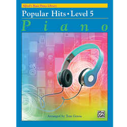 Alfred's Basic Piano Library Popular Hits, Book 5