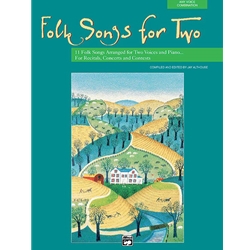 Folk Songs for Two [Voice] Book & CD
