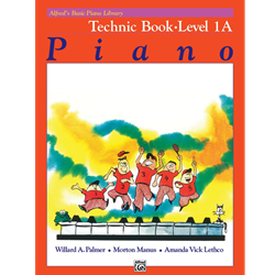 Alfred's Basic Piano Library Technic Book 1A