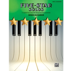 Alexander Five Star Solos Book 2 Piano Solos