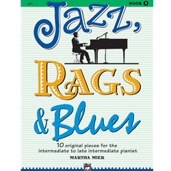 Jazz, Rags & Blues, Book 3 [Piano] Book & Online Audio