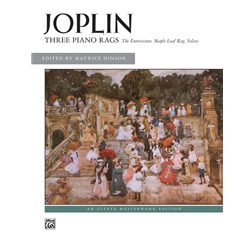 Joplin 3 Piano Rags Piano Solo