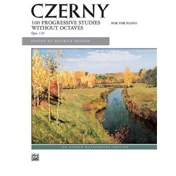 Czerny 100 Progressive Studies without Octaves Opus 139 Piano