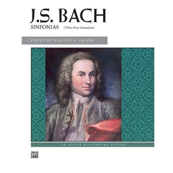 J. S. Bach: Sinfonias (Three-Part Inventions) [Piano] Book
