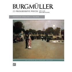 Burgmuller: 25 Progressive Pieces, Opus 100 [Piano] Book