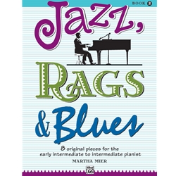 Jazz, Rags & Blues, Book 2 [Piano] Book & Online Audio
