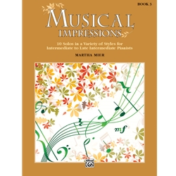 Musical Impressions, Book 3 [Piano] Book
