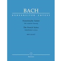 Six English Suites Piano BWV 806-811 Urtext