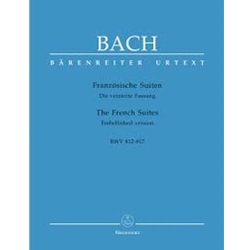 Six English Suites Piano BWV 806-811 Urtext