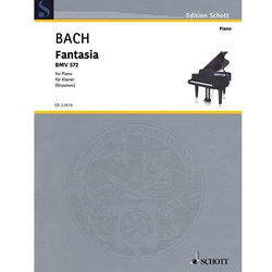 Fantasia in G Major, BWV 572 - Piano