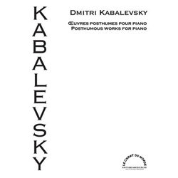 Kabalevsky Posthumous Works for Piano