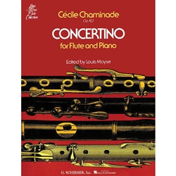 Concertino, Op. 107 - for Flute & Piano Flute