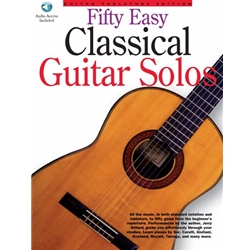 50 Easy Classical Guitar Solos Collection