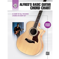 Alfred's Basic Guitar Chord Chart [Guitar] Book