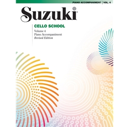 Suzuki Cello School, Volume 4 Piano Accompaniment