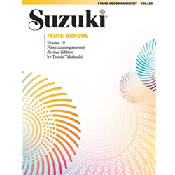 Suzuki Flute School, Volume 10 Piano Accompaniment