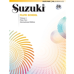 Suzuki Flute School, Volume 1 W/CD