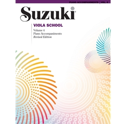 Suzuki Viola School, Volume 4 Piano Accompaniment
