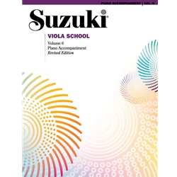 Suzuki Viola School, Volume 6 Piano Accompaniment
