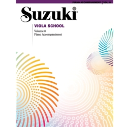 Suzuki Viola School, Volume 8 Piano Accopaniment