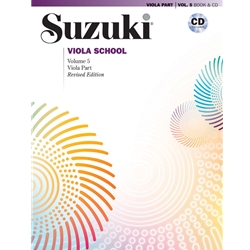 Suzuki Viola School, Volume 5 W/CD