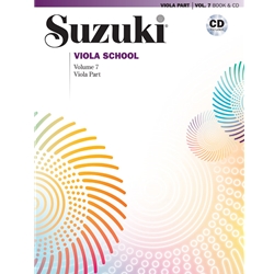 Suzuki Viola School, Volume 7 W CD