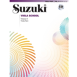 Suzuki Viola School, Volume 8 W/CD