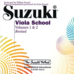 Suzuki Viola School, Volume 1&2 CD