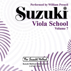 Suzuki Viola School, Volume 7 CD