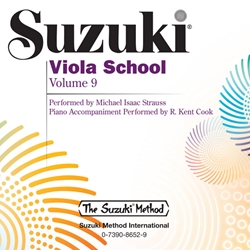 Suzuki Viola School, Volume 9 CD