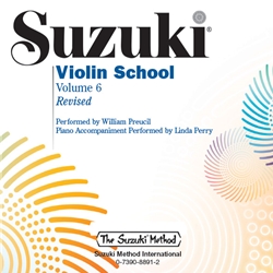 Suzuki Violin School, Volume 6 CD