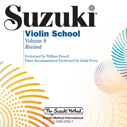 Suzuki Violin School, Volume 8 CD