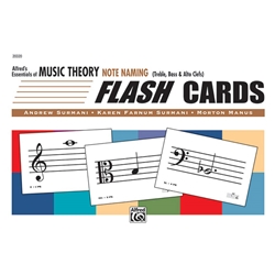 Essentials of Music Theory: Flash Cards -- Note Naming