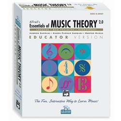 Essentials of Music Theory: Software, Version 2.0 CD-ROM Educator Version, Volumes 2 & 3