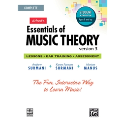 Essentials of Music Theory: Software, Version 3 CD-ROM Student Version, Complete Volume