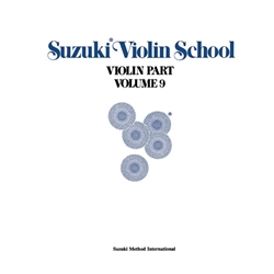 Suzuki Violin School, Volume 9 [Violin] Book